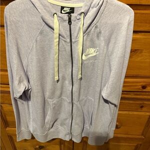 Nike Lightweight Lavender Zip Hoodie